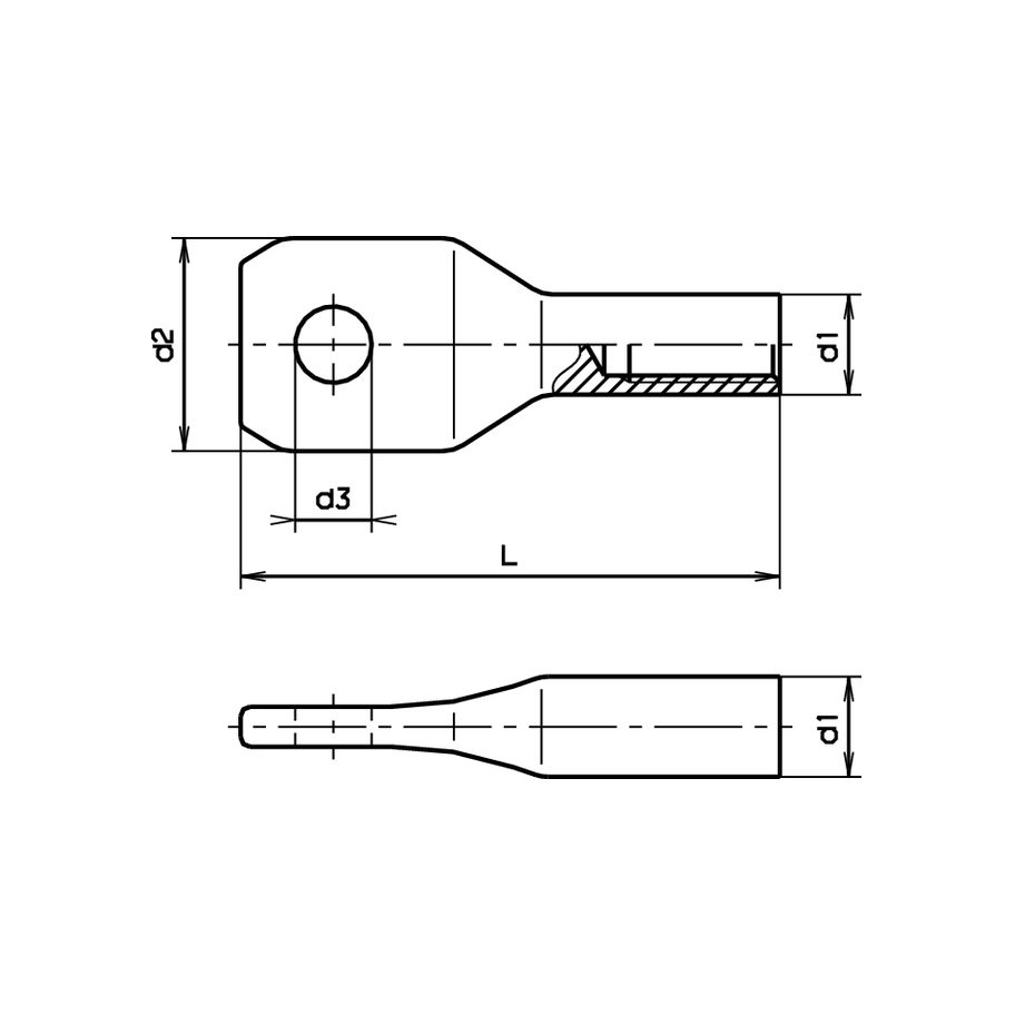 Aufhängeösen mit Innengewinde Stahl verzinkt blau M8