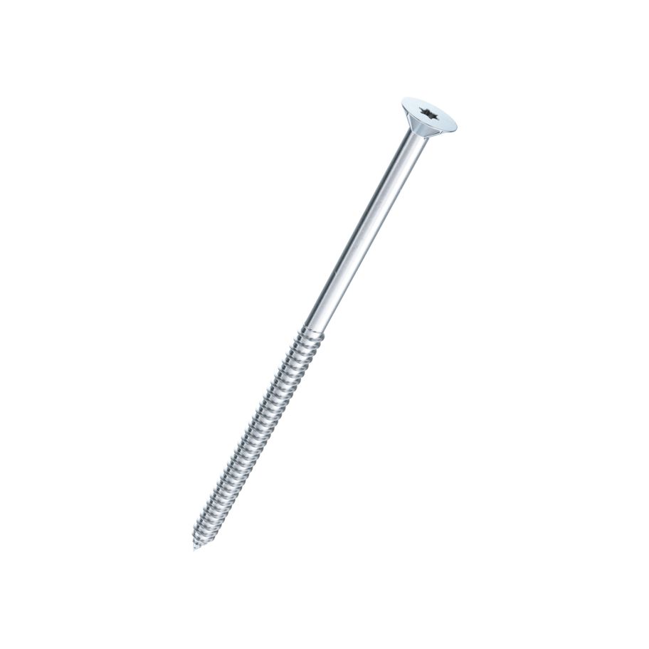 Senk-Spanplattenschrauben T mit Schaft Stahl znb 3x30