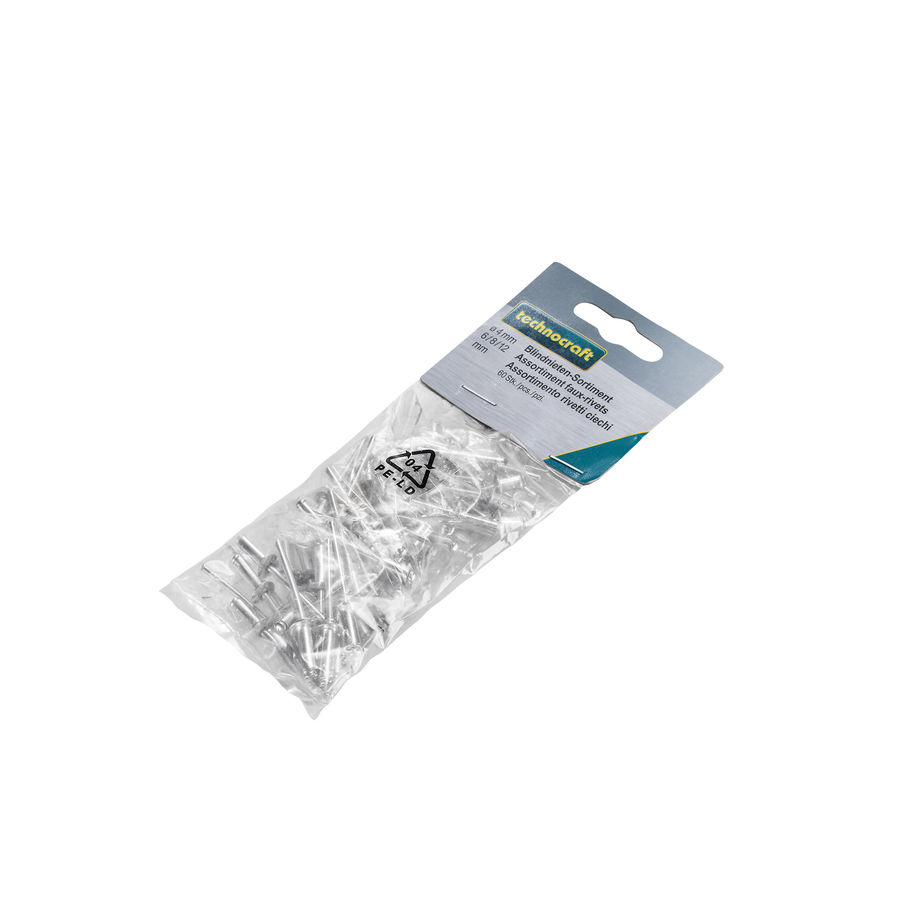 TCP Alu Blindnieten-Sortiment, 60tlg