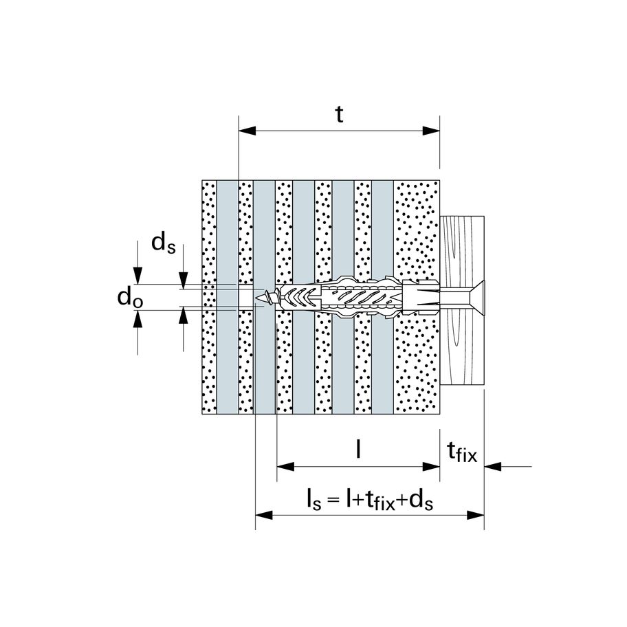 fischer Universaldübel  UX 6