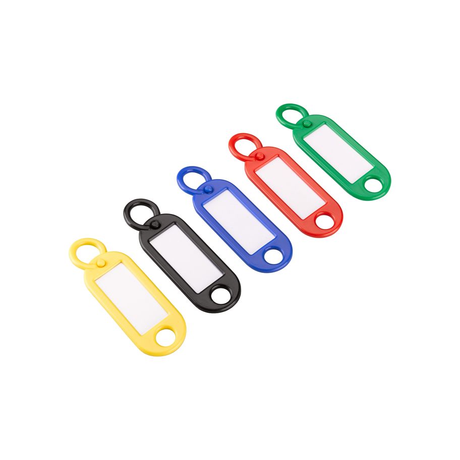 BP Schlüsselanh weiss 55x22mm 10St