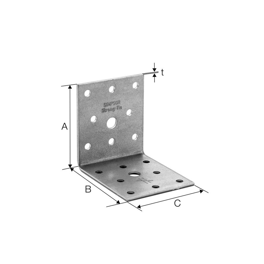 SST Winkelverbinder Stahl fzn AB55365 65×65×55×2,5