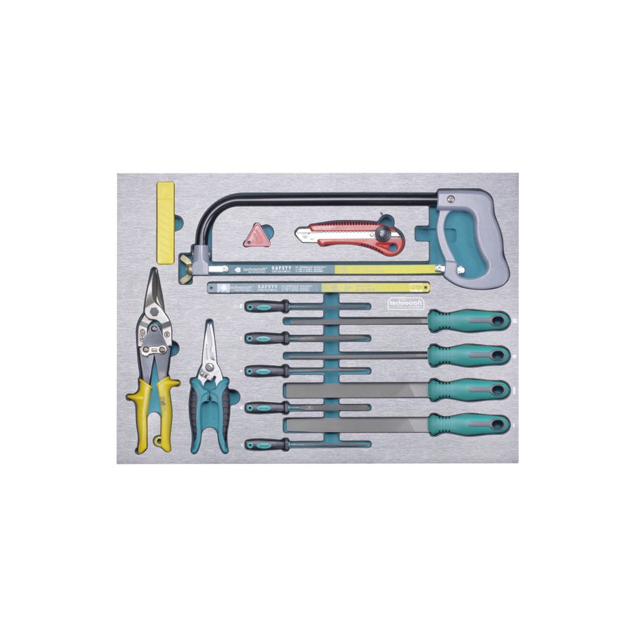 technocraft Werkstattwagen SWISS TEAM PLUS+ PRO 743-tlg, mit Premium-Marken-Werkzeugen