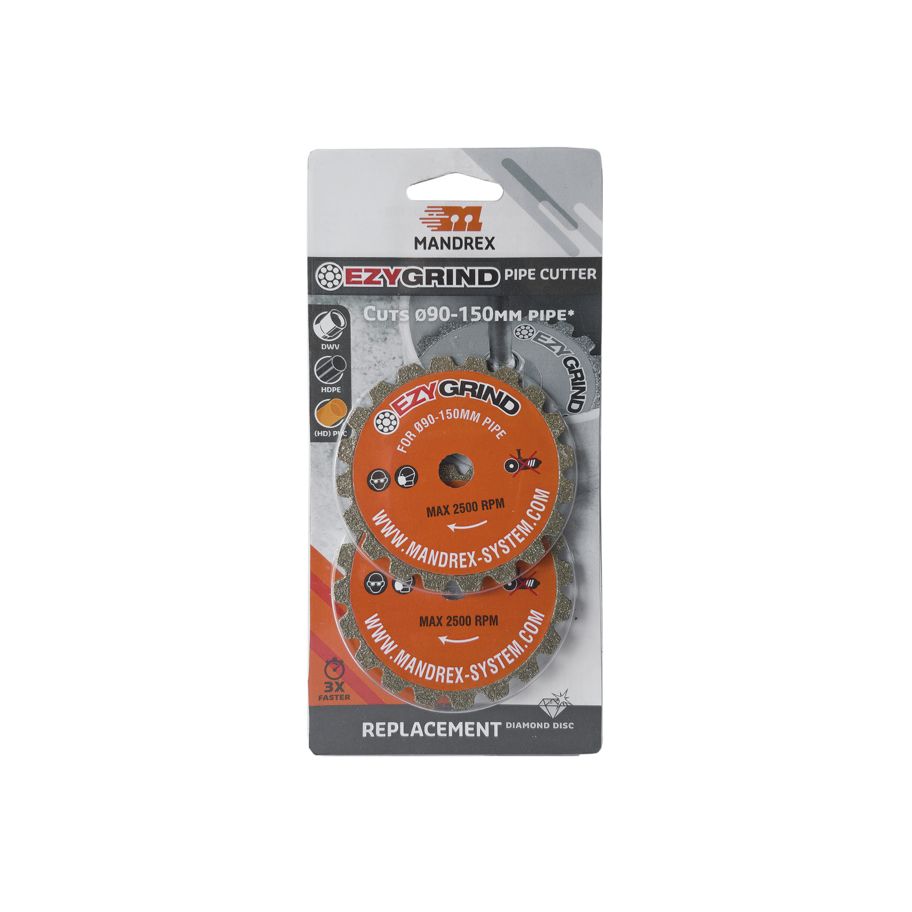 MANDREX EzyGrind Ersatzscheibe gross 2St