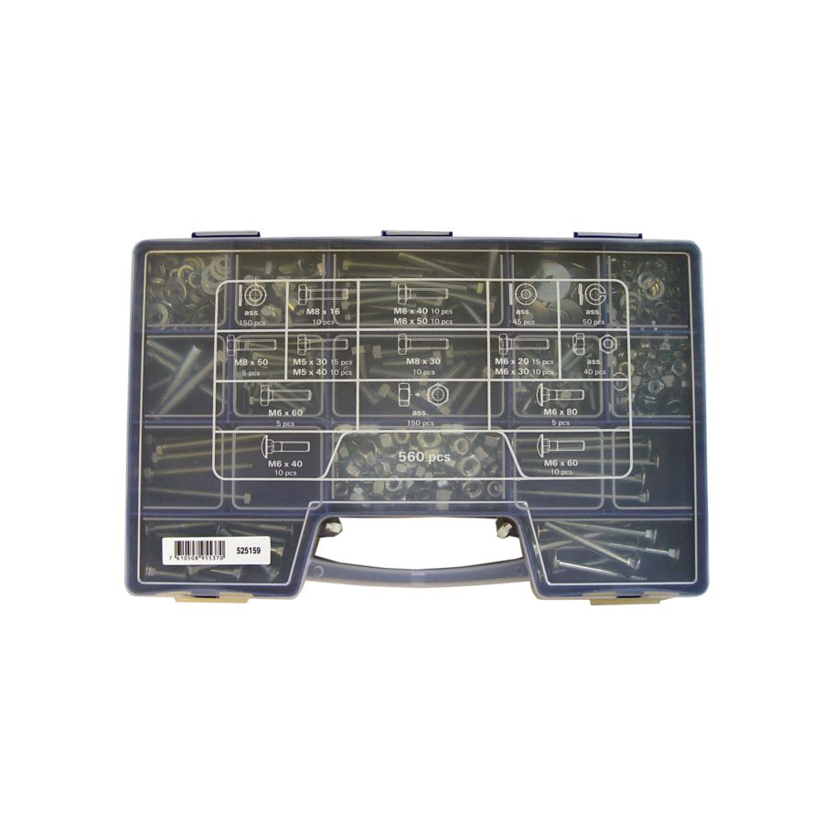 BP Metallschraubenkoffer 560St