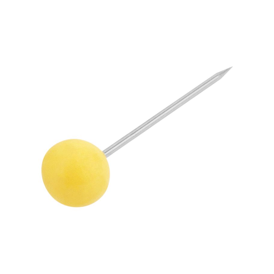 BP Kartennadel gelb 8mm 30St