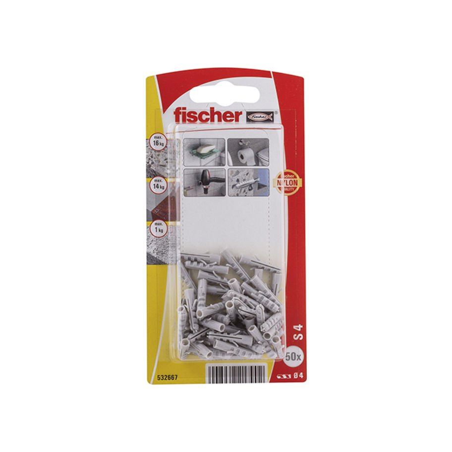 FI SB 532667 Nylondübel S 4 NV 50St