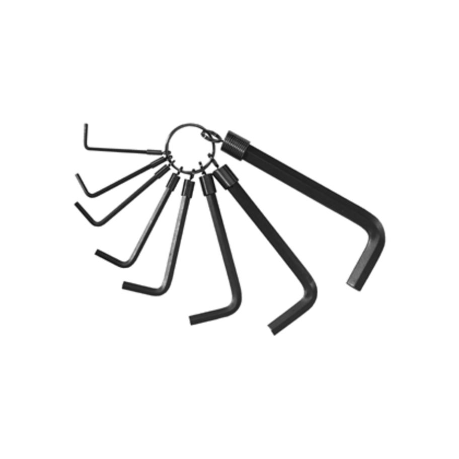 TCP I-6-Kt.Schlüssel-Satz,2-10mm ,8-tlg.