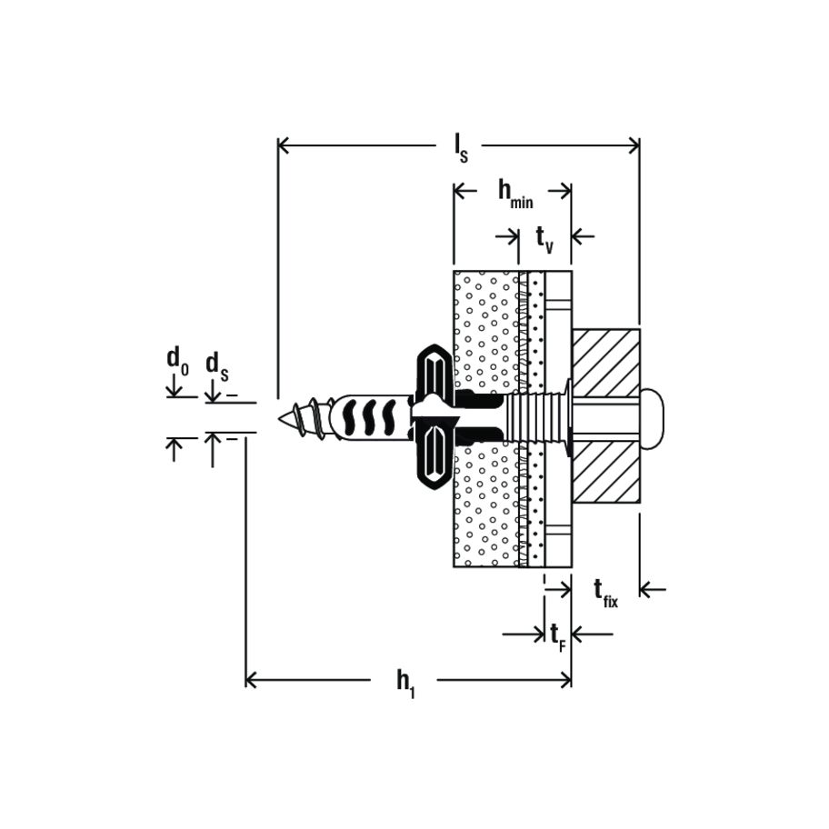 fischer DuoSeal 6x38 S PH TX A2