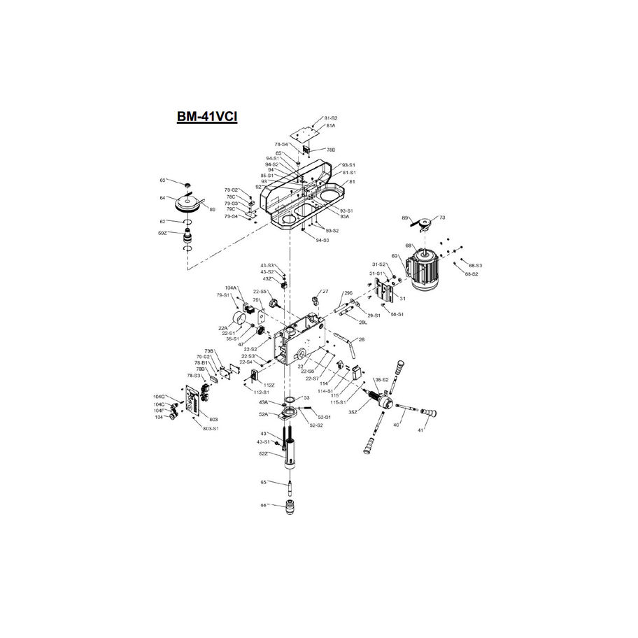 ALE Griffgewindestange, BM-41VCI