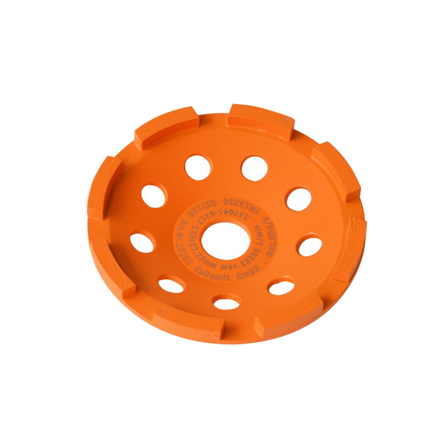 CM Schleiftopf GST 125 Grinder orange