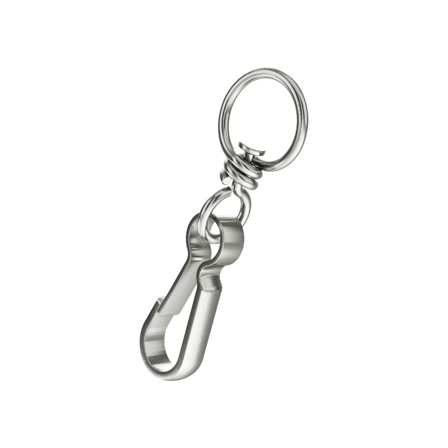 BP Karabinerh m Wirbel vni 30mm 10St