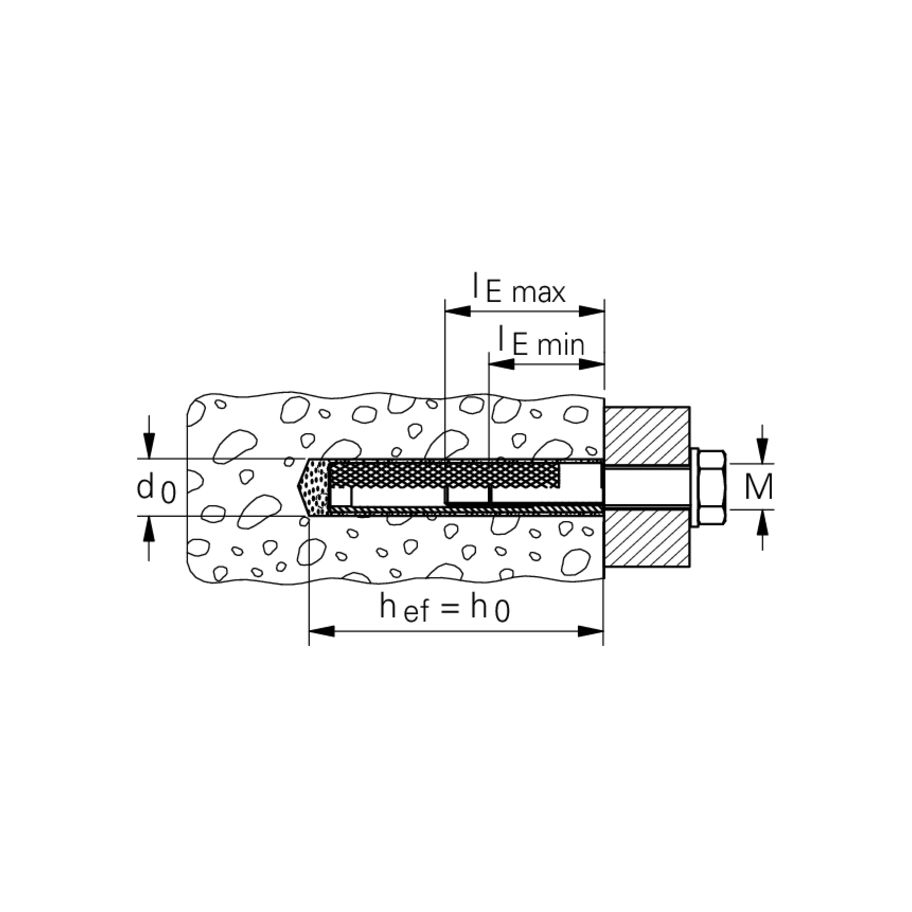 fischer Injections-Innengewinde-Anker St FIS E 15x85 M 10