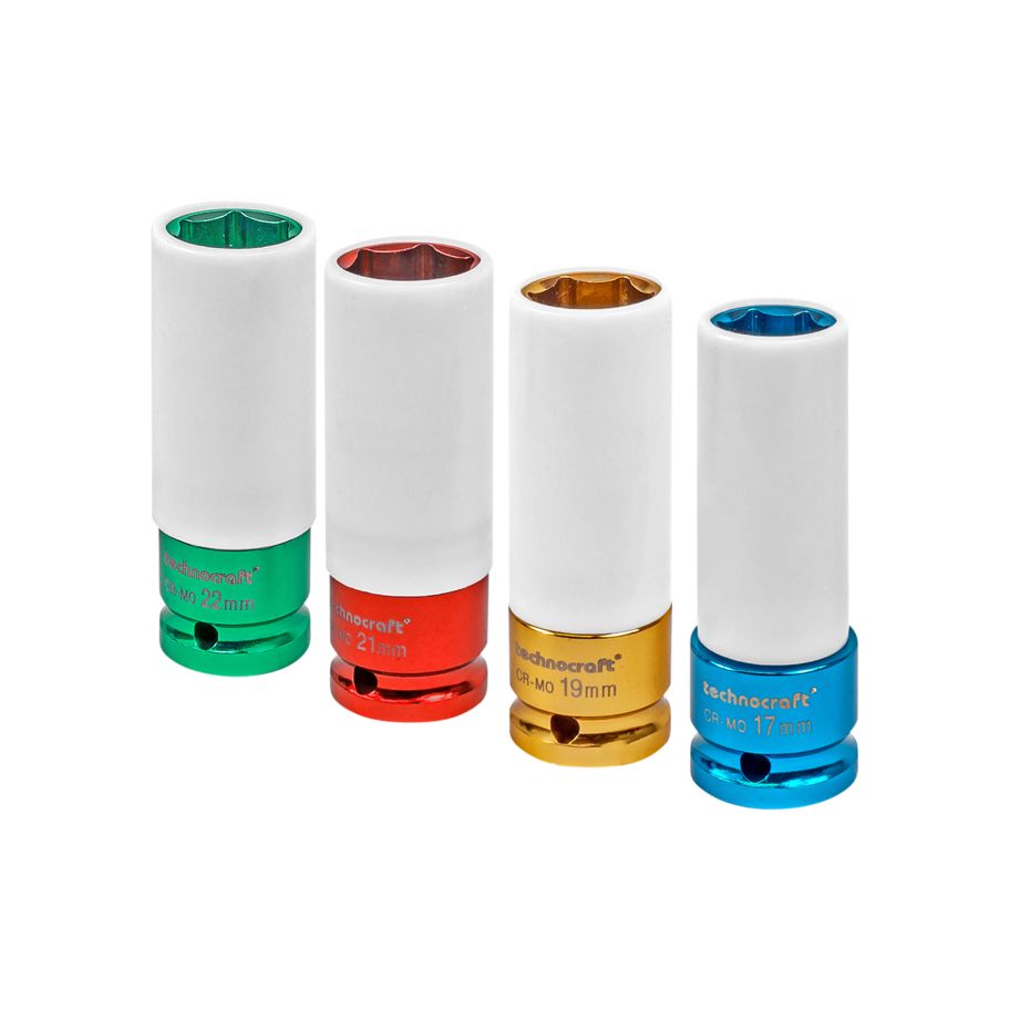 TCP Stecknuss-Set 4-tlg. farbig