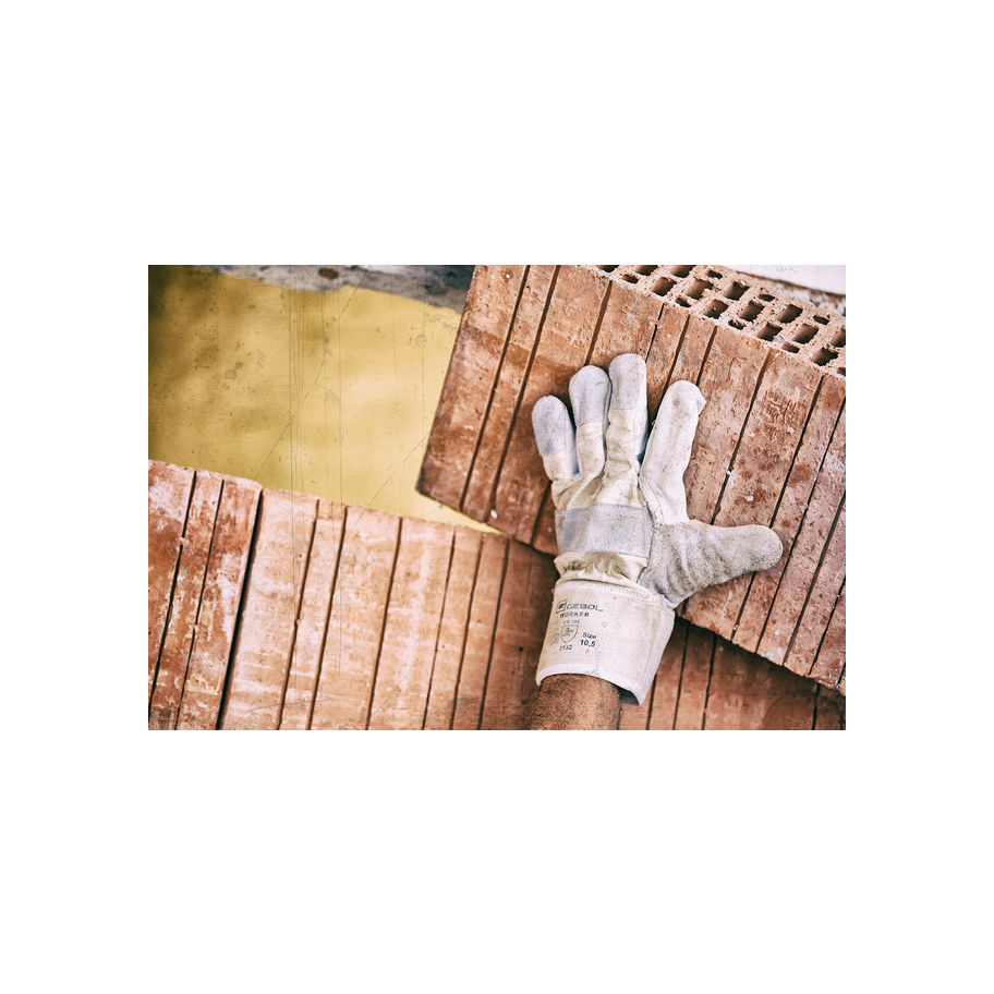 GEBOL Arbeitshandschuh Worker 10,5