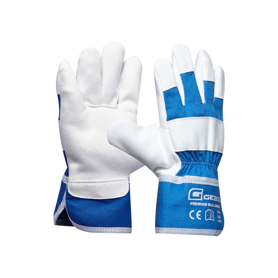 GEBOL Handschuh Premium Blue Jun 4-6J,12