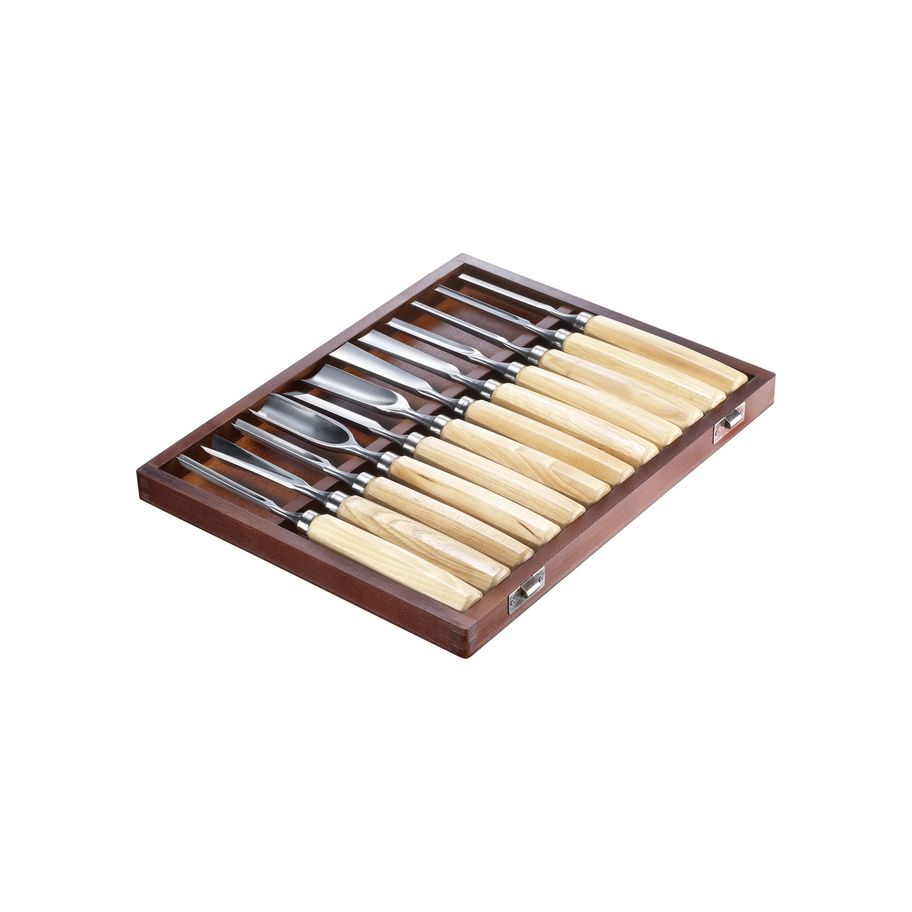 TCP Holzbildhauer-Satz, 12-tlg.