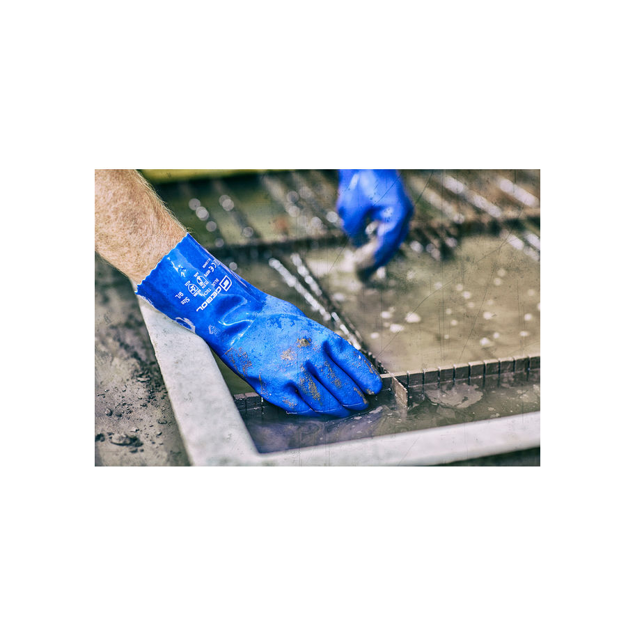 GEBOL Chemikalienhandschuh BlueTech 9