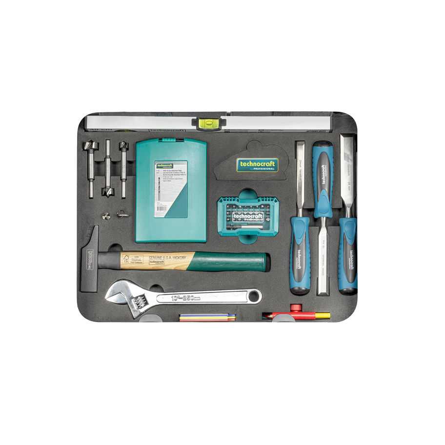 technocraft Alu-Werkzeugkoffer PRO WOOD 4