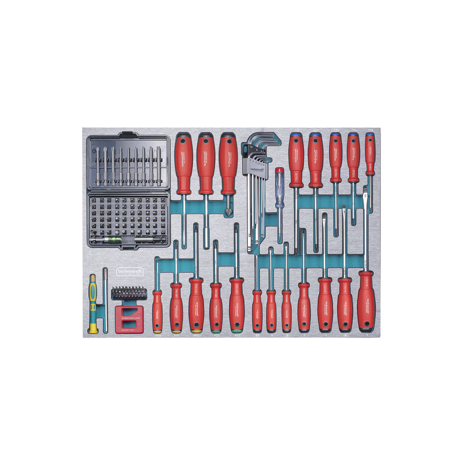 technocraft Werkstattwagen SWISS TEAM PLUS+ 743-tlg.