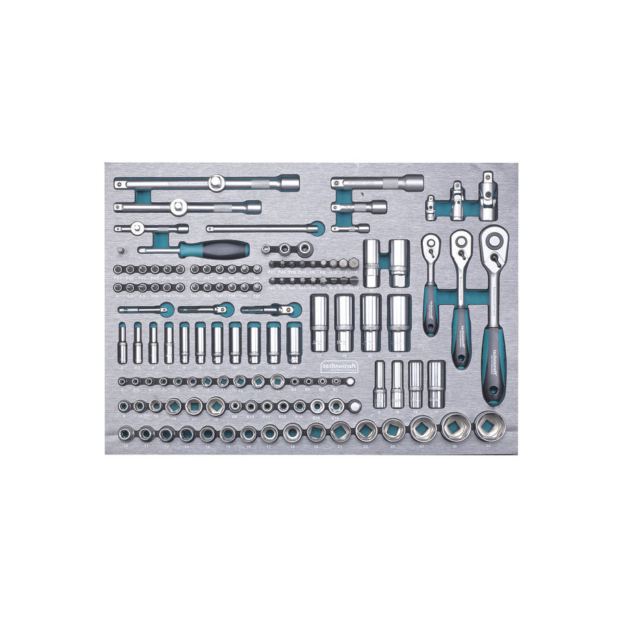 technocraft Werkstattwagen SWISS TEAM PLUS+ 743-tlg.