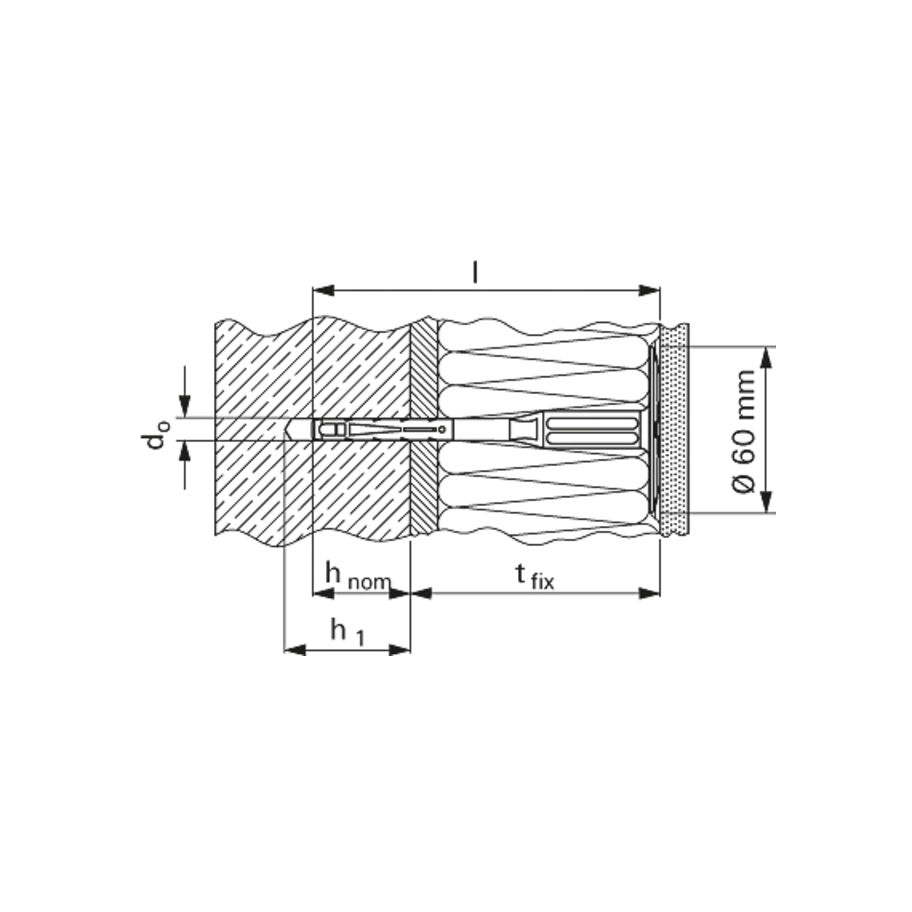 fischer Putzdübel FIF-CS 8/260