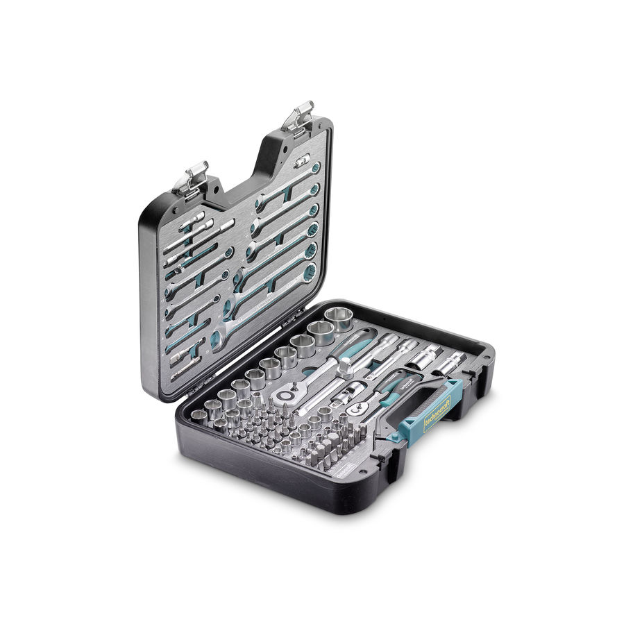 technocraft Steckschlüssel-Satz 1/4" + 1/2", 86-tlg