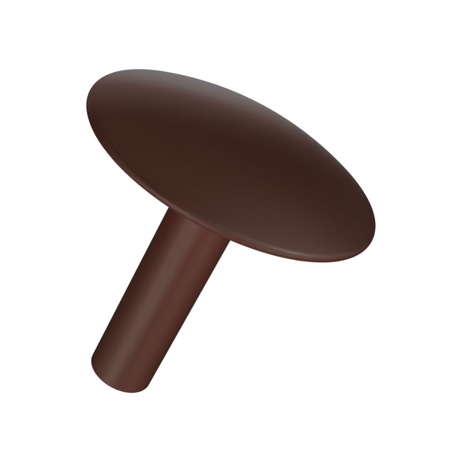 Abdeckkappen zu Spanplattenschrauben KST 12x2,5 RAL 8007