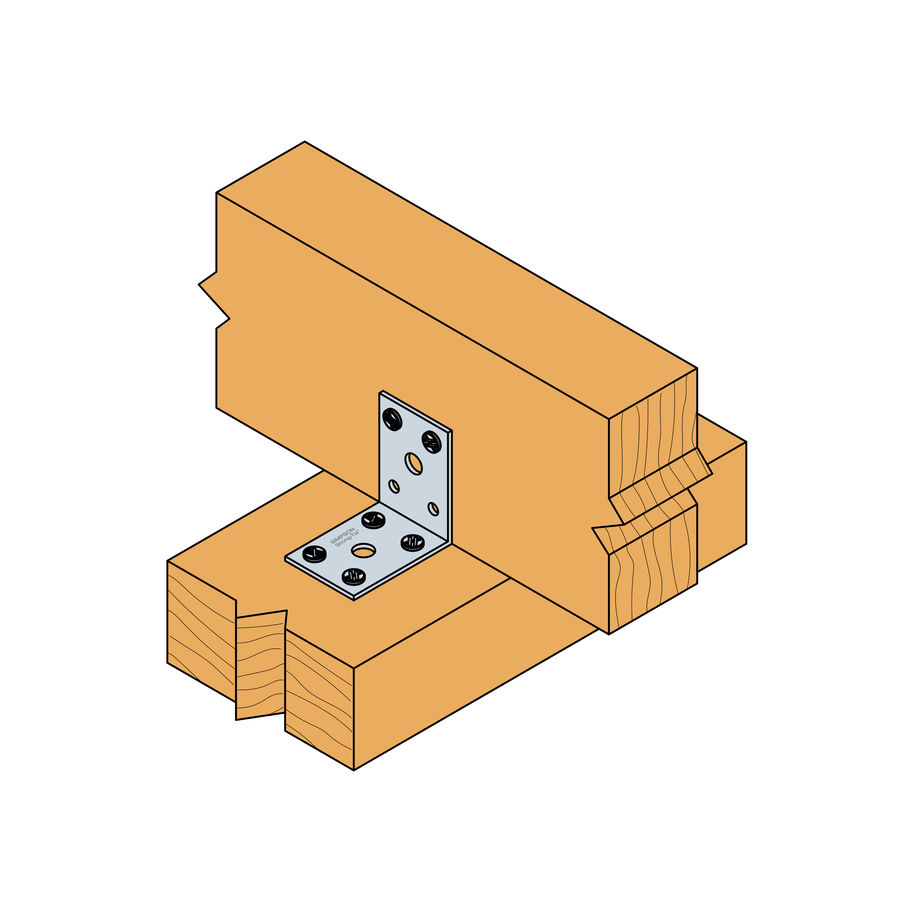 SST Winkelverbinder Stahl feuerverzinkt AC 50×50×35×2