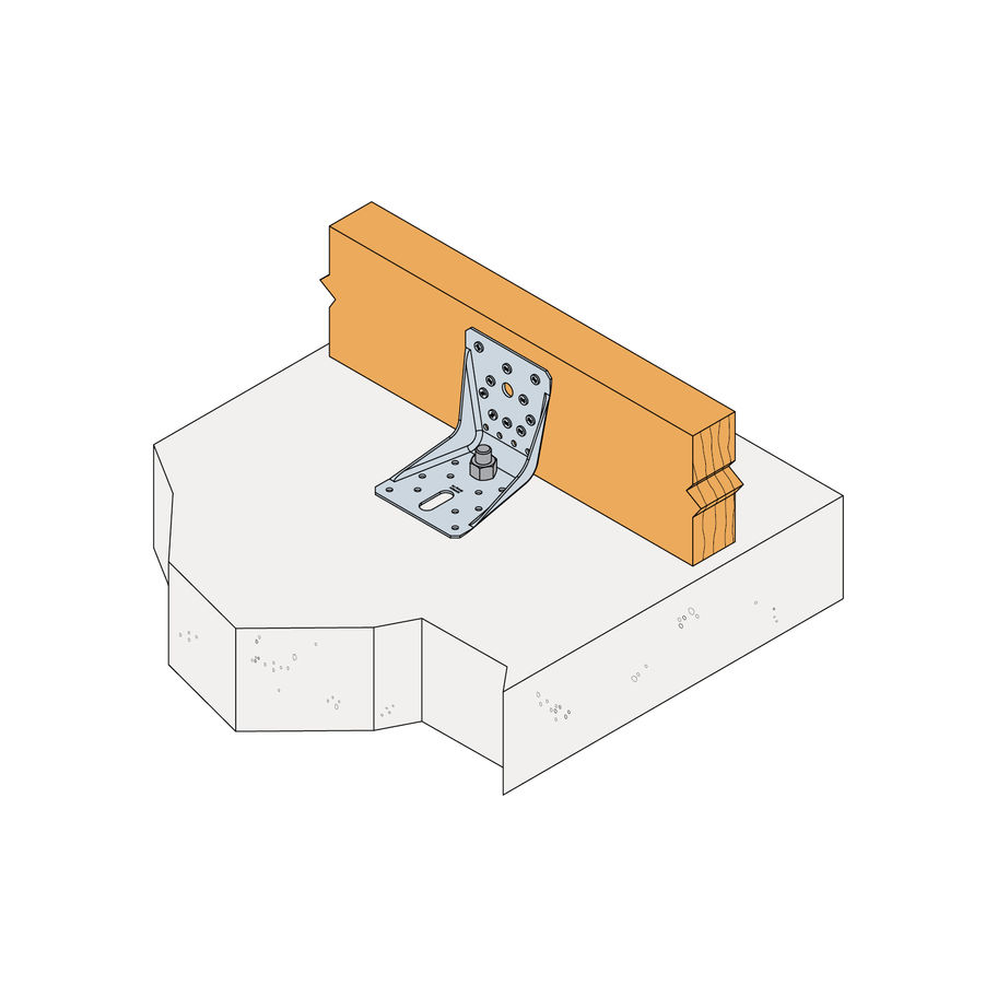 SST Winkelberbinder mit Rippen ABR100 100x100x90x2