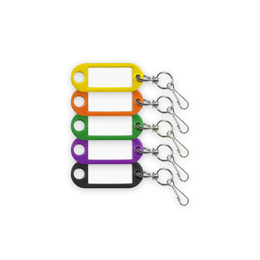 BP Schlüsselanh m Karabinerh ass 5St