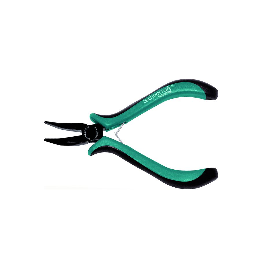 TCP Elektr.-Spitzzange, gebogen, 125mm