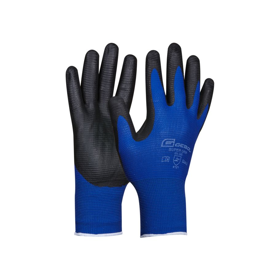 GEBOL Arbeitshandschuh Super Grip 10,12
