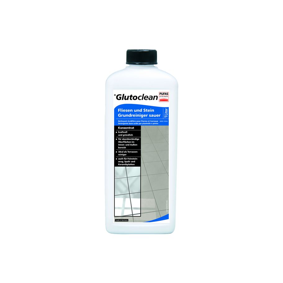 GLUTOCLEAN Fliesen+Stein Grundreiniger1l
