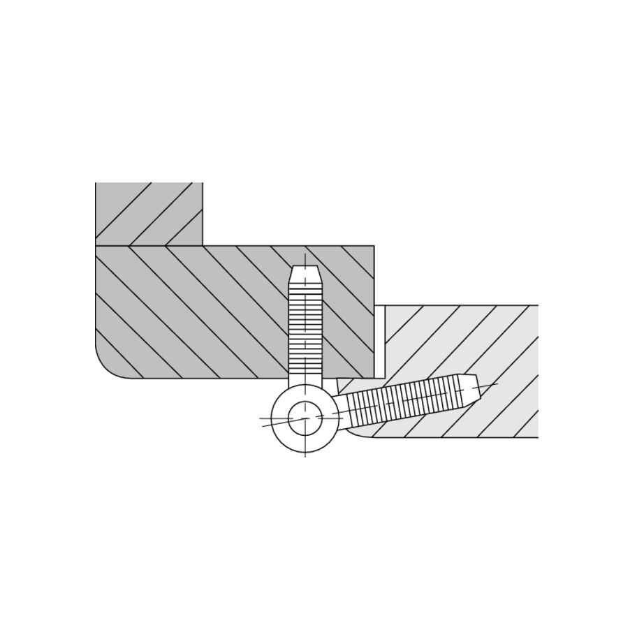 bestaPAC Einbohrband Typ B verzinkt 11mm
