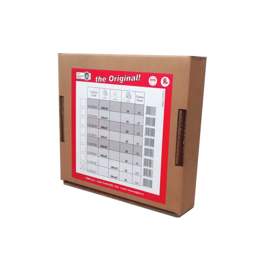 FEMI Schleifscheibe ø 250x35x25mm K36