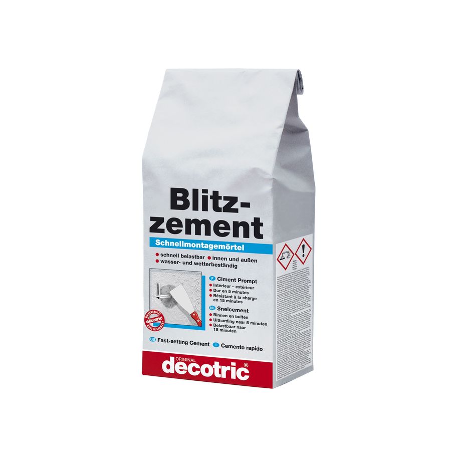 DECOTRIC Blitzzement 5 kg