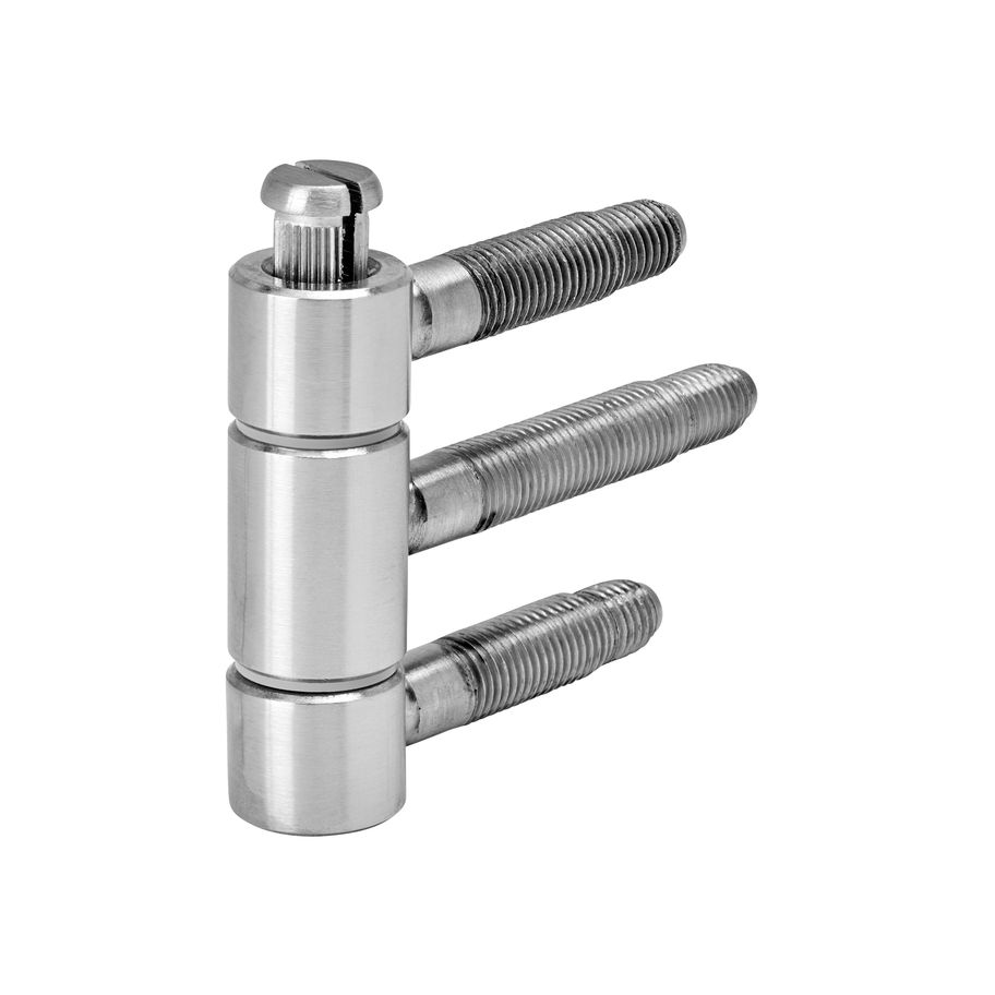 Sassba Einbohrband 3-tlg. Rahmen HR18 Edelstahl matt