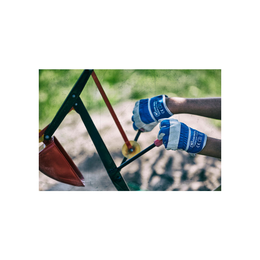 GEBOL Arbeitshandschuh Premium Blue Junior 4-6 Jahren