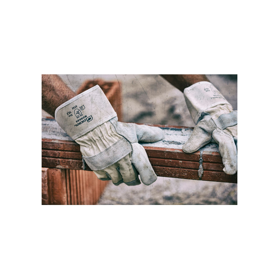 GEBOL Arbeitshandschuh Worker 10,5