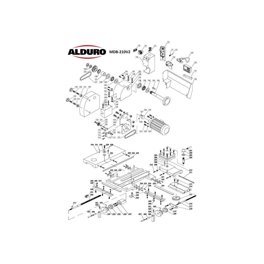 ALE Anzeige, MDB-210V2