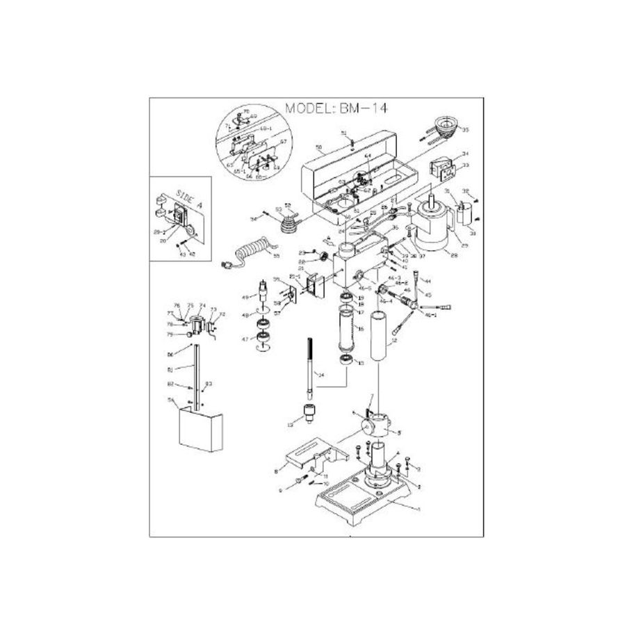 ALE Plexiglas-Späneschutz, BM-14