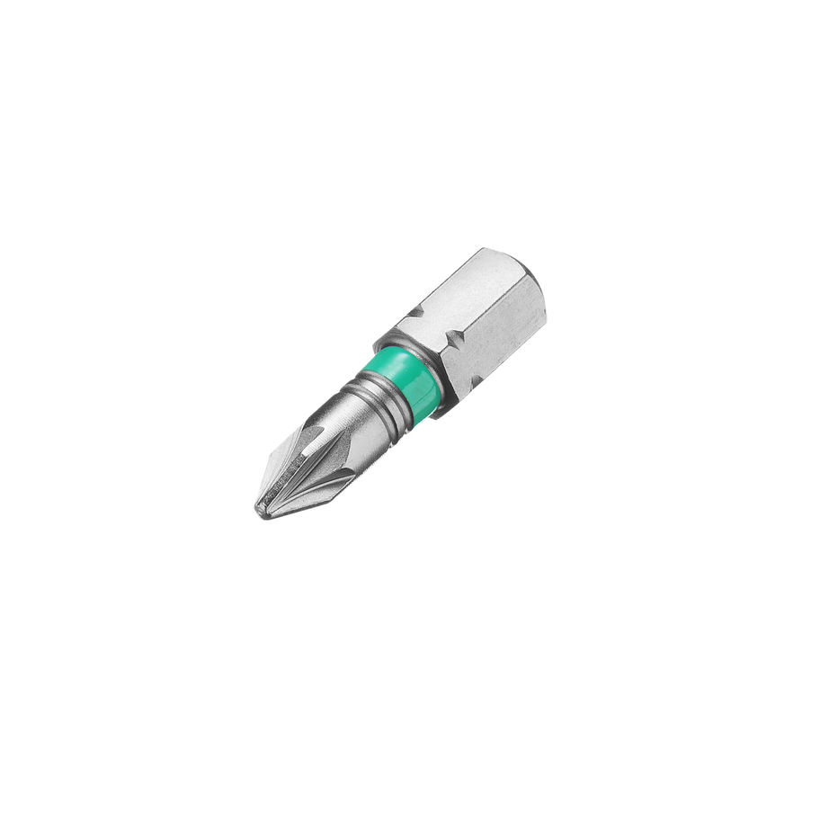 TCP PZ-Bit, 1/4"x25mm, PZ1 10Stk FARB
