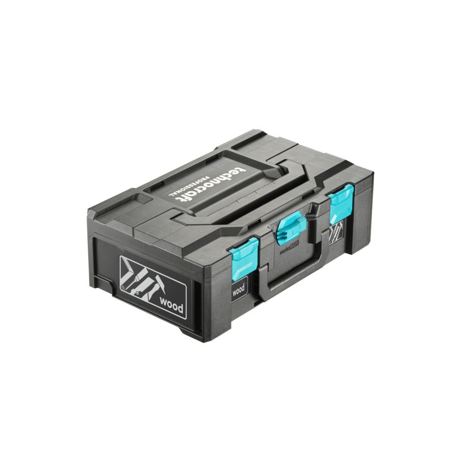 technocraft Metabox Werkzeugkoffer wood Premium 107-tlg