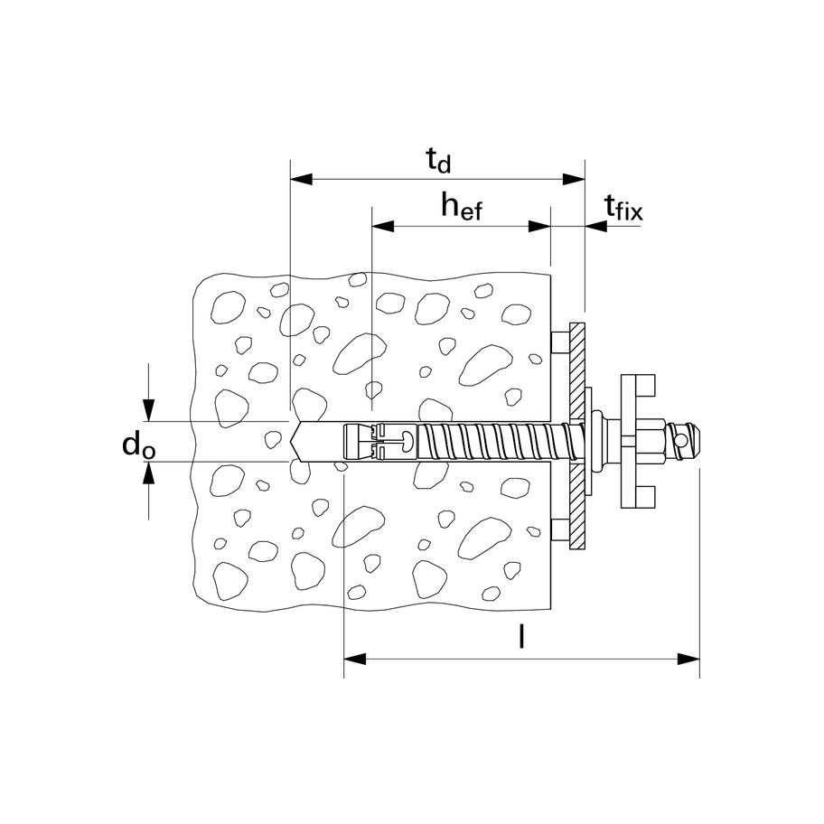 fischer Spreizelement FDBB 16 SE
