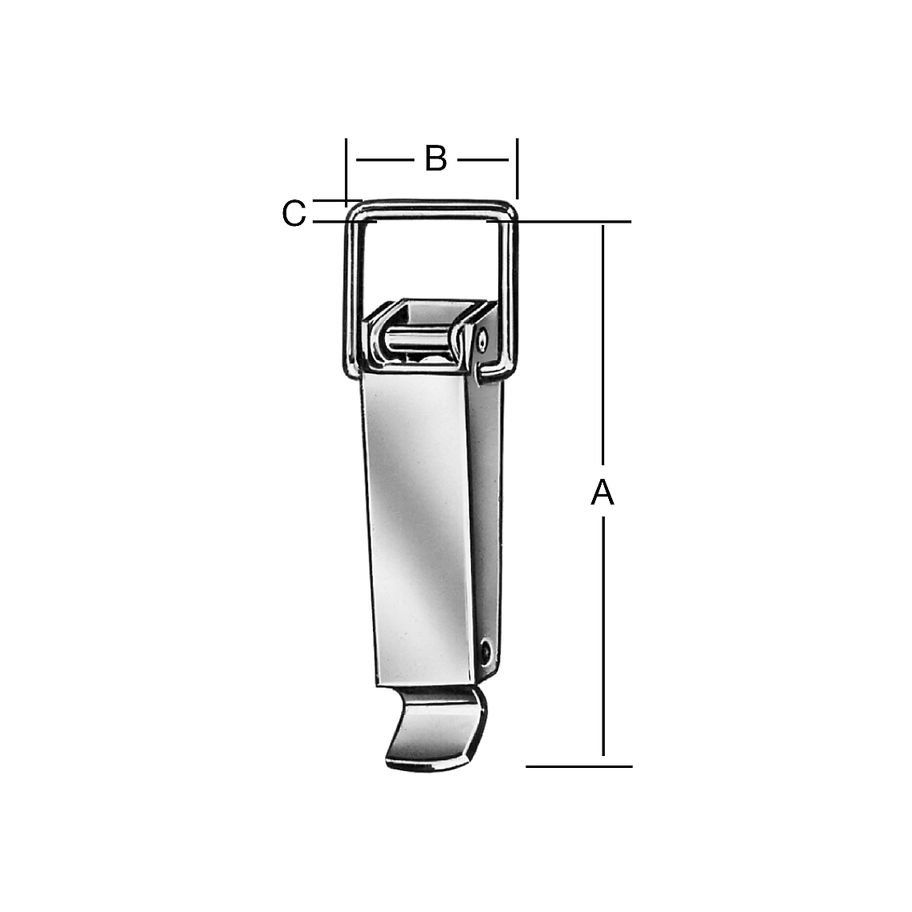 bestaPAC Kistenverschluss rostfrei 55x23