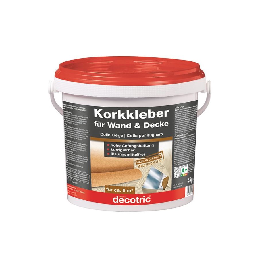DECOTRIC Korkkleber 4kg
