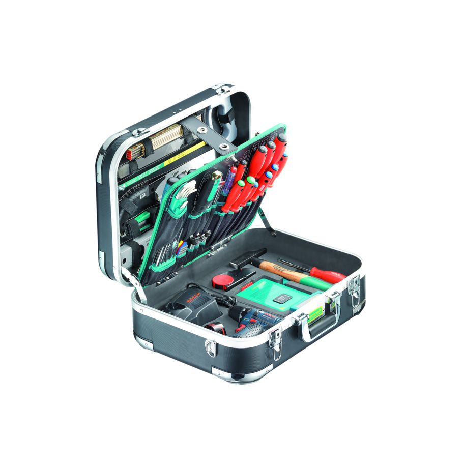 TCP ABS-Wkzg-Koffer"PRO CHROME WOOD 116"