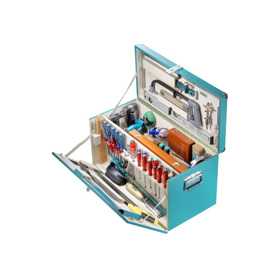 TCP Zimmerei-Wkzg-Kiste, 167-tlg.